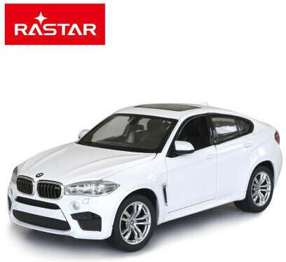 Rastar BMW X6M Teleghidat Mașină Alb