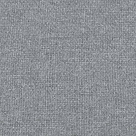 Stoff Fußhocker Hellgrau 77x55x31cm