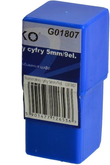 Geko G01807 Letters & Numbers Punch Hand Tool