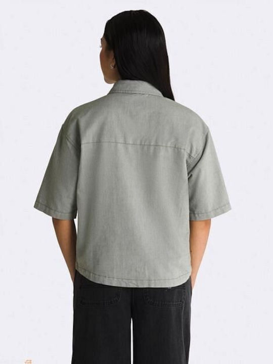 Vans Women's Blouse Gray