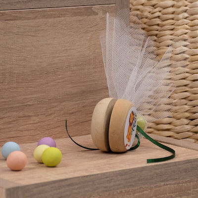 Christening Favor with Yo-Yo made of Wood