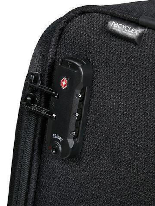American Tourister Kabinenreisekoffer Weichschalen Black mit 4 Räder Höhe 55cm 150908-1041