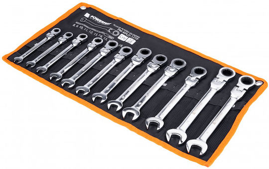 Powermat Σετ Γερμανοπολύγωνα με Mέγεθος από 8mm έως 17mm 12τμχ