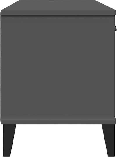 Plastik Schuhschrank aus Massivholz 106x35x45cm