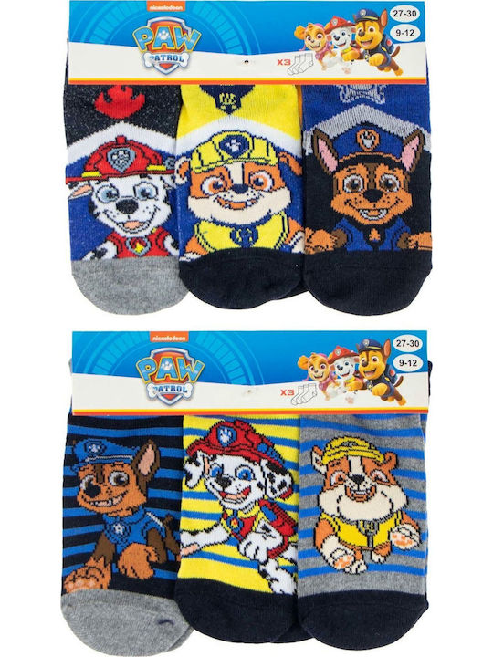 Paw Patrol Παιδικές Κάλτσες Πολύχρωμες 6 Ζευγάρια