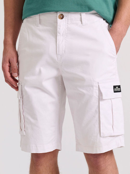 Men's Shorts Cargo White