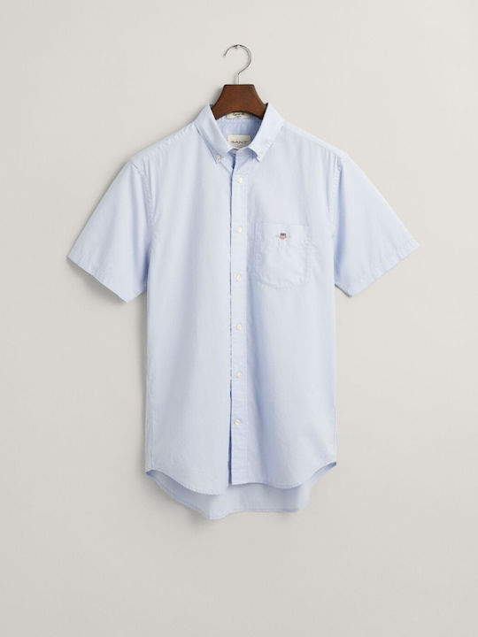 Gant Men's Shirt Short Sleeve Cotton Silicon