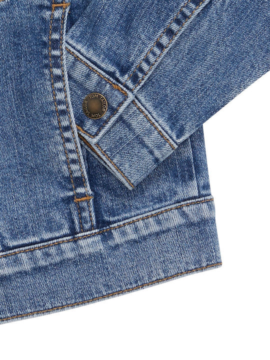 Kids Denim Short Blue Jacket