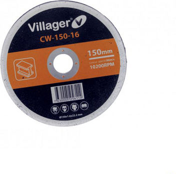 Villager Cutting Disc Metal Hole Diameter 150mm 1pcs