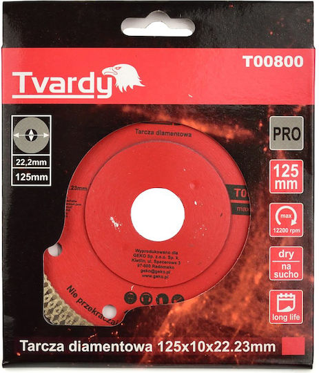 Tvardy Schneidscheibe Baumaterialien 125mm