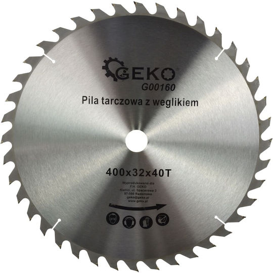 Geko Cutting Disc Hole Diameter 400mm 1pcs