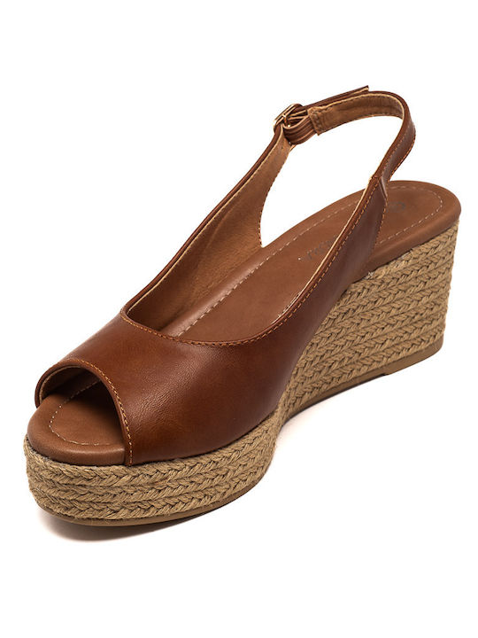 Platforme Dama Tabac Maro
