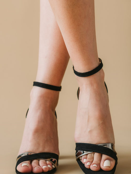Suede Πέδιλα Μαύρα