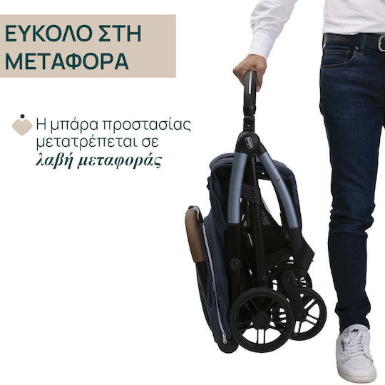 Chicco Goody Xplus Baby Stroller Suitable for Newborn Radiant Blue 7.5kg