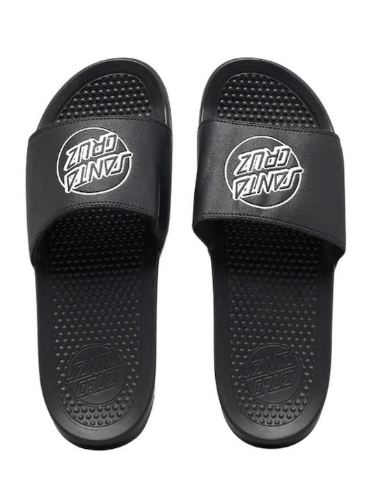 Santa Cruz Men's Slides Black