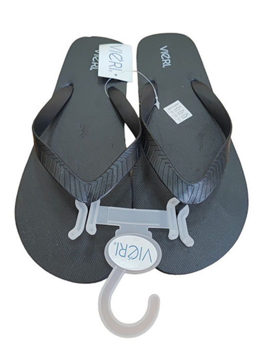 Vieri Ανδρικά Flip Flops Μαύρα