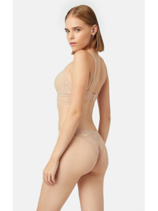 Ψηλόμεσο Γυναικείο Slip Nude