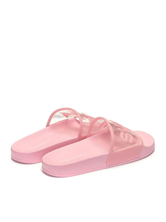 Superga Clear Identity Rutschen Rosa Superga Clear Identity Rutschen Rosa