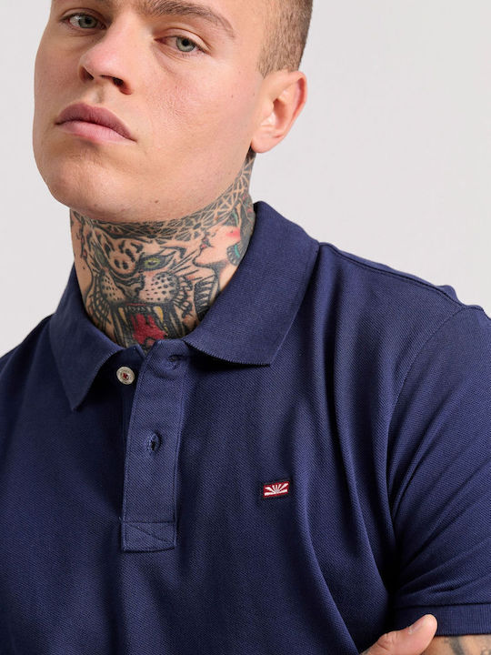Polo Short Sleeve Blouse Navy