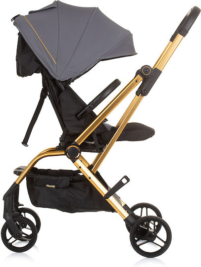 Chipolino Twister Adjustable Baby Stroller Suitable for Newborn Granite 8.2kg