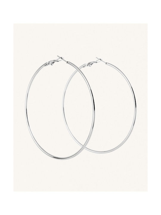 StanStefan Earrings Hoops made of Steel