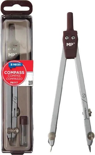 Mp Σχολικος Διαβητης 14cm Μαυρος Μυτες Pa117