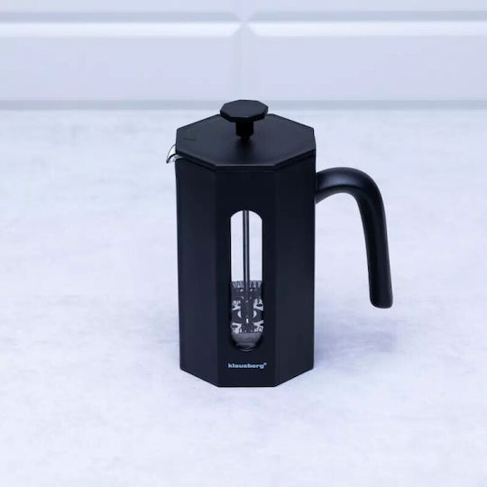 Klausberg Manual Filter Coffee Maker Stainless Steel Black 600ml