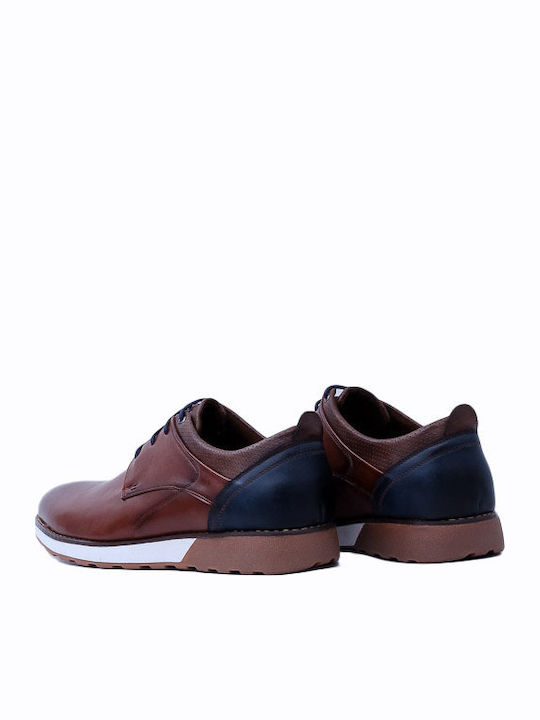 Men's Leather Casual Shoes Brown