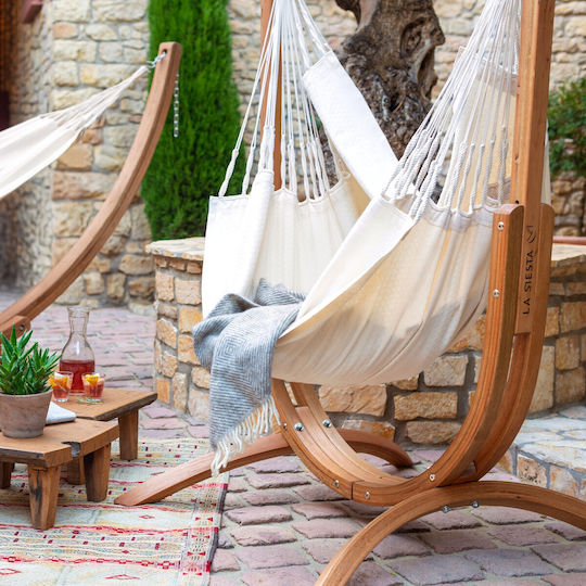 Στάντ Αιώρας Ξύλινο Udine Nature Comfort