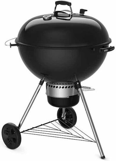 Weber Master-Touch E-5775 Rostfreier Stahl Holzkohlegrill mit Deckel 109cmx84cm