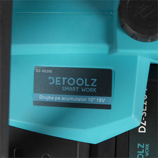 Detoolz Motoferăstrău De Tăiat Cu Lanț Pe Baterie 18V 2kg Cu Lamă 25.4cm