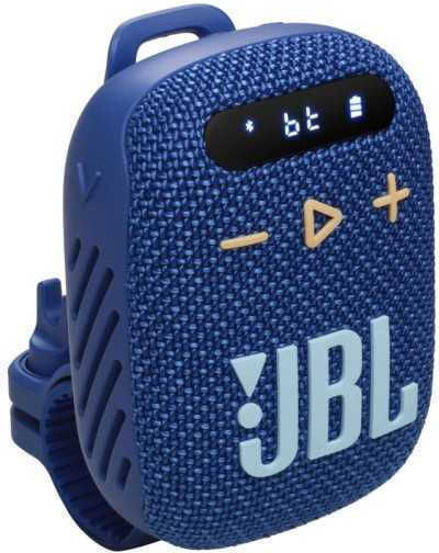 JBL Wind 3 JBLWIND3BLU Bluetooth-Lautsprecher 5W mit Radio und Batterielaufzeit bis zu 2.5 Stunden Blau