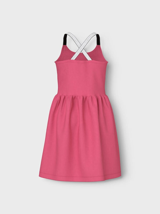 Name It Children's Dress Glitter Pink