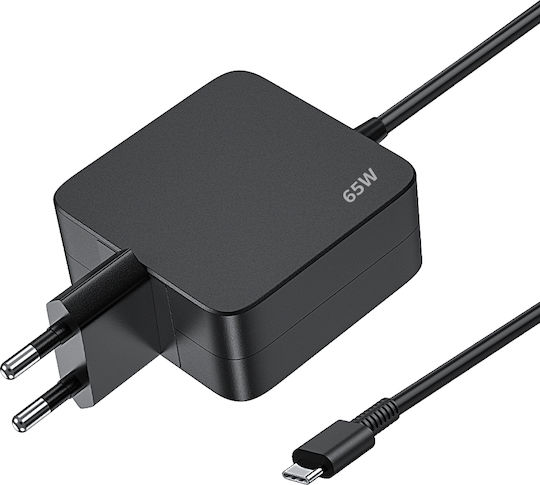 Lamtech USB-C Universal Laptop Charger 65W with Power Adapter