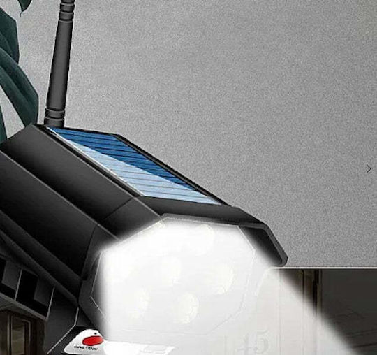 Solar Dummy Surveillance Bullet Camera Black