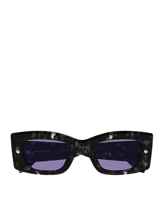 Alexander McQueen Γυαλιά Ηλίου με Κοκκάλινο Σκελετό Alexander McQueen Γυαλιά Ηλίου με Κοκκάλινο Σκελετό