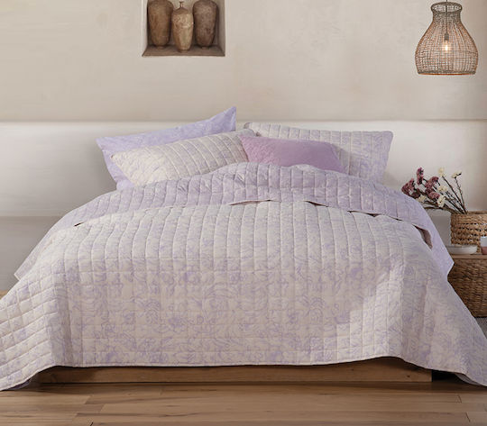 Nef-Nef Homeware Garnet Υπέρδιπλο Mauve 230x240cm Nef-Nef Homeware Garnet Υπέρδιπλο Mauve 230x240cm