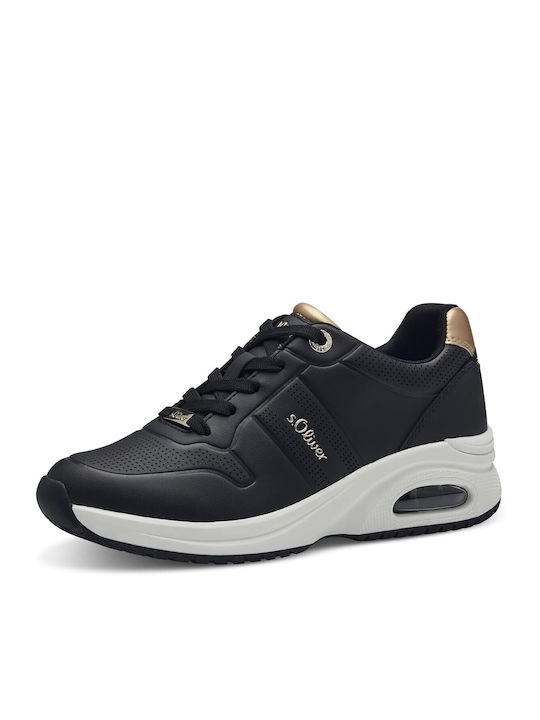 S.Oliver Femei Anatomici Sneakers Negre