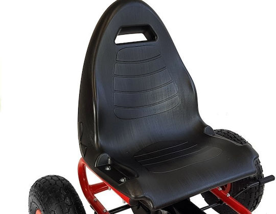Go Kart Cu Un Loc Cu Pedală Roșu Pentru 3+ Ani