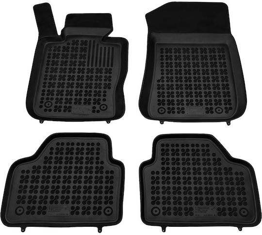 Rezaw Plast Set of Front and Rear Mats 5pcs for BMW X1 2009 2015 Black