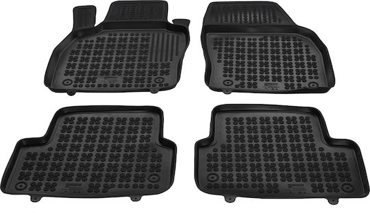 Rezaw Plast Set of Front and Rear Mats 5pcs for Audi A1 2018+ Black