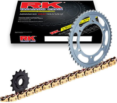 RK Chain & Sprocket Kit (16-42-525XSO) for Yamaha TDM 900 2002-2011