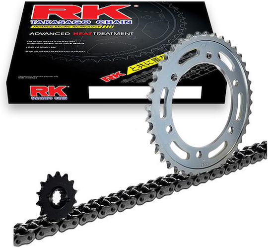 RK Kit lanț și pinion (16-43-525XSO) pentru Honda CBF 600 F Hornet 2007-2013