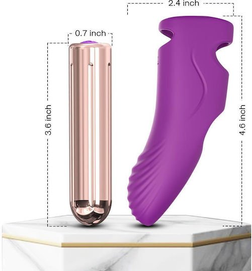 Vibrator On Вибратор G-Spot 11.8см Лилав