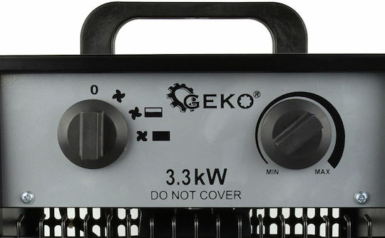 Geko Industrielles Elektro-Luftheizgerät 3.3kW