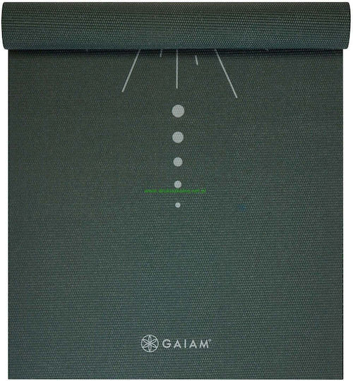 Gaiam Στρώμα Γυμναστικής Yoga Πράσινο (173x61x0.5cm)