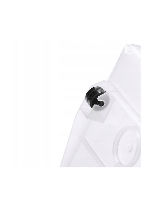 Prosperplast Πλαστικό Κουτί Αποθήκευσης Διάφανο 28x12x12.5cm