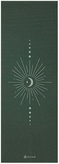 Gaiam Στρώμα Γυμναστικής Yoga Πράσινο (173x61x0.5cm)