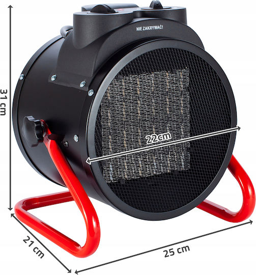MalTec Încălzitor Electric Industrial 3kW
