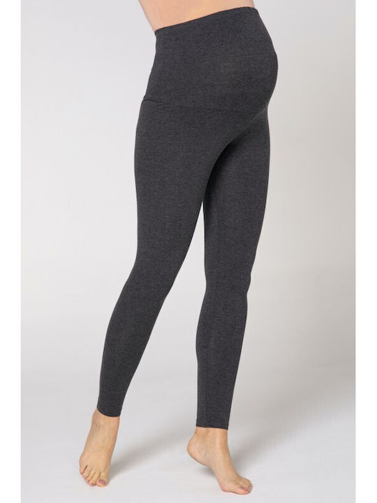 Pregnancy Leggings 1025 Grey Graphite Purpless